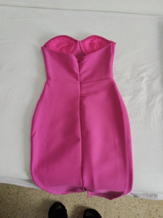 Vestido Corsé Rosa Talla Única