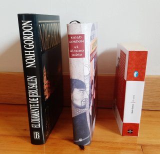 Lote de 3 libros de Noah Gordon