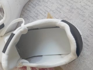 Zapatillas blancas , unisex ,talla 37