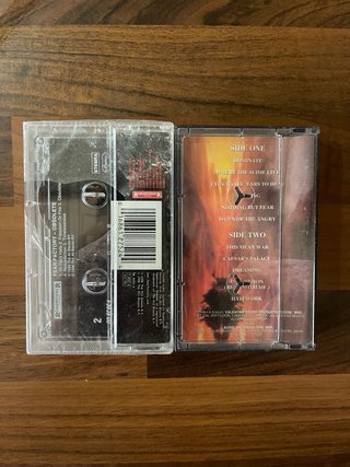 Morbid Angel y Fear Factory Cassettes