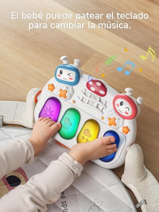 Gimnasio Infantil Con Piano Activity 4-en-1