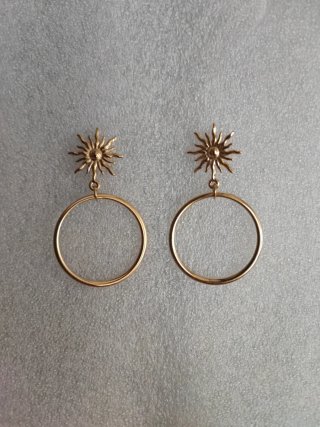 Pendientes Aro Sol