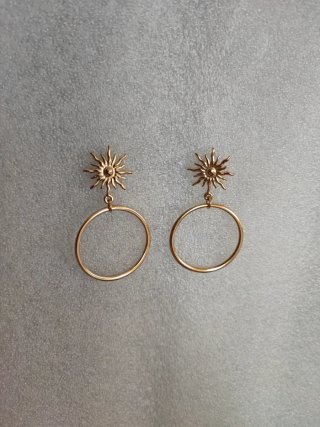 Pendientes Aro Sol