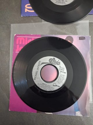 Michael Jackson single beat it vinilo 45 rpm