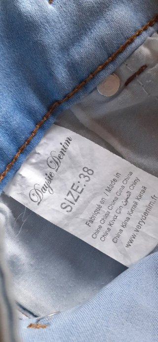 Bermudas vaqueras Talla S