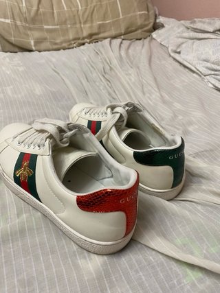 Zapatillas Gucci Blancas con Abeja