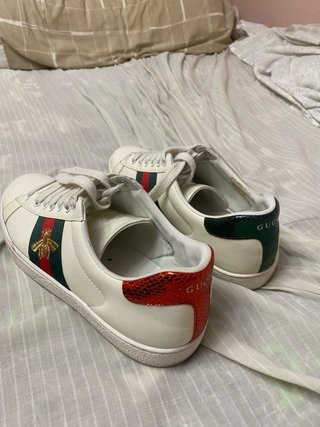 Zapatillas Gucci Blancas con Abeja