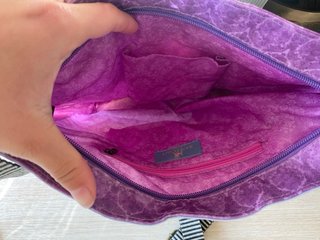 Bolso Gorjuss Niña Morado y Rosa