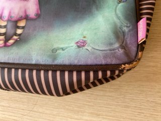 Bolso Gorjuss Niña Morado y Rosa