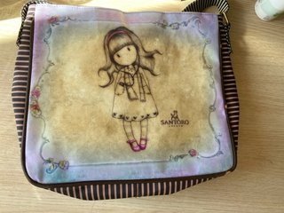 Bolso Gorjuss Niña Morado y Rosa