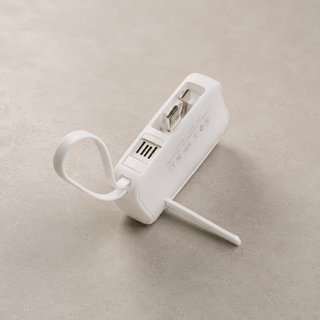 Power Bank 5000 mAh con cavi Type C & Lightning