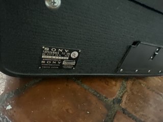 Grabadora Sony TC 105