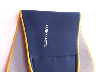Faja Lumbar Farma Lastic Azul/Gris
