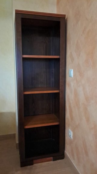 Mueble de salón rústico de madera