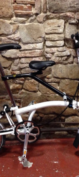 Sillín Brompton para niño