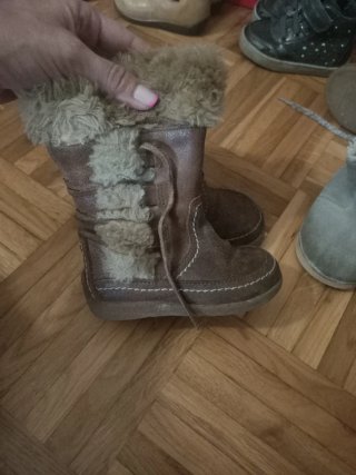 Botas niña invierno con pelo