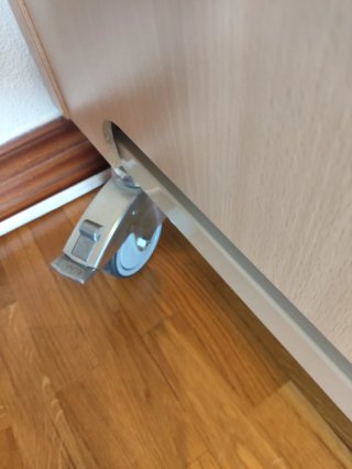 Cama articulada madera y metal