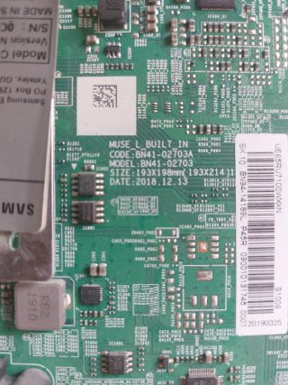 Despiece Placa Samsung UE65RU7105K
