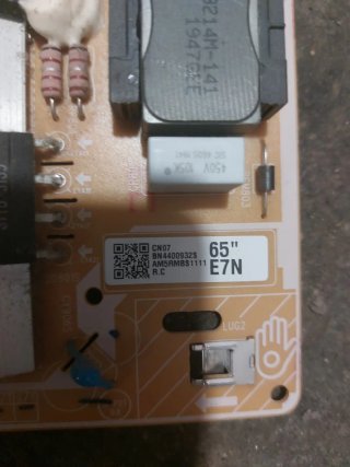 Despiece Placa Samsung UE65RU7105K