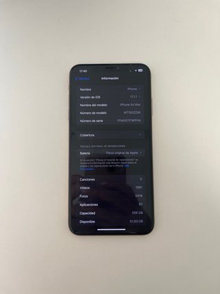 iPhone Xs Max 256GB Dorado