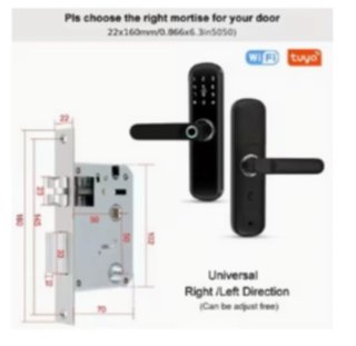 Cerradura Inteligente Puerta WiFi Tuya