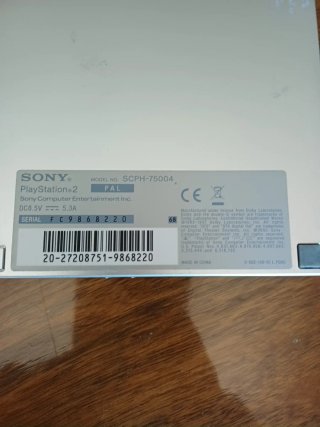 Console PS2 Slim Silver completa + Memory