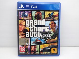GTA 5 Grand Theft Auto V Gioco PS4 Completo ITA