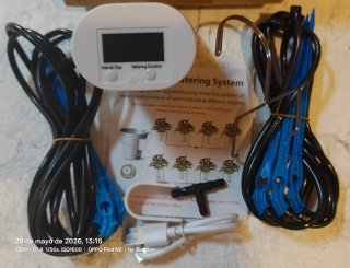 Sistema riego automático DollaTek 8 plantas