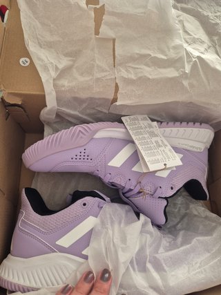 Zapatillas Adidas Court Flight Padel Lila