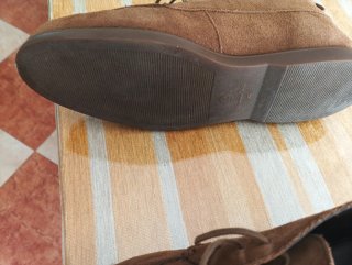 Zapatos ante marrón Talla 42
