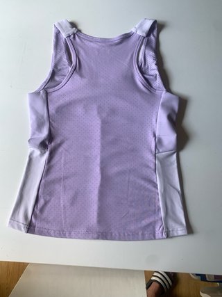 Camiseta Bullpadel Padel Mujer Morado/Blanco Nueva