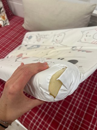 Cambiador bebé con diseño de animal y funda