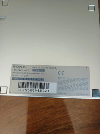 PS2 Slim Silver + cavi + memory + pad (un tasto)