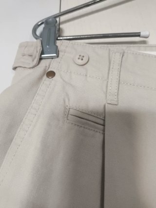 Pull&Bear Chino Pinzas Pierna Ancha Talla M