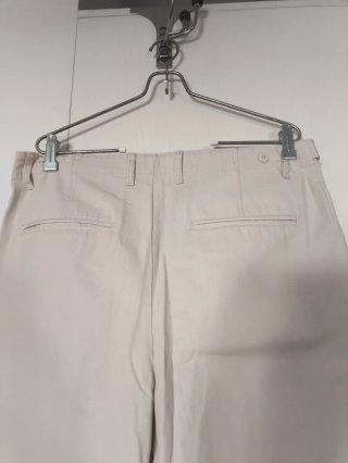Pull&Bear Chino Pinzas Pierna Ancha Talla M