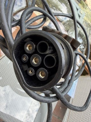 Cargador coche eléctrico, tipo 2, Mode 2