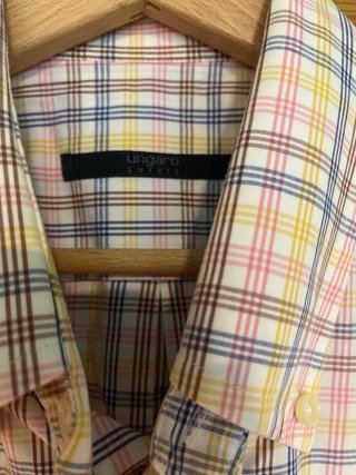 Camisa Ungaro cuadros Talla M