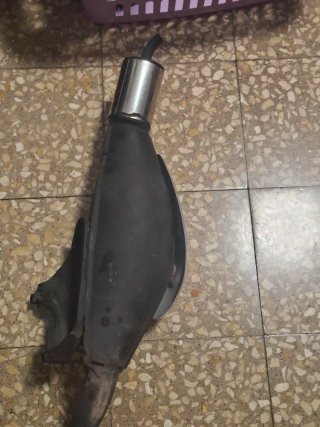 Tubo de escape Piaggio original