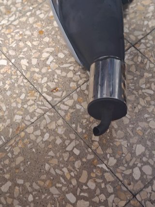 Tubo de escape Piaggio original