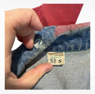 Giacca Naj Oleari Denim Stampa mix200326