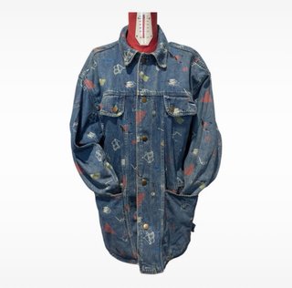 Giacca Naj Oleari Denim Stampa mix200326