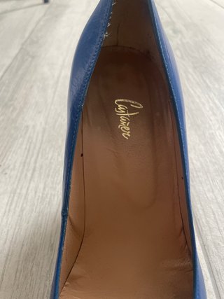 Zapatos de tacón Castañer azul