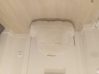 Cojín de respaldo beige