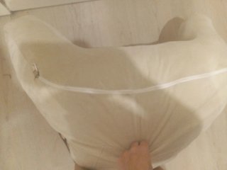 Cojín de respaldo beige