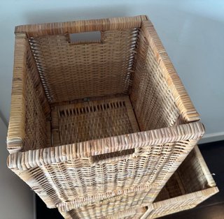 8 cestas Branas Ikea Ratán Marrón 15€ cada una