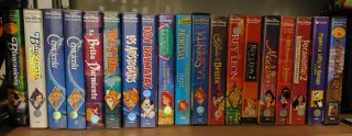 Clásicos Disney VHS Colección Películas