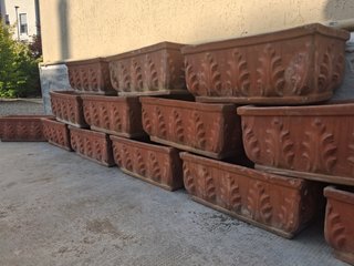 vaso vasi in terracotta