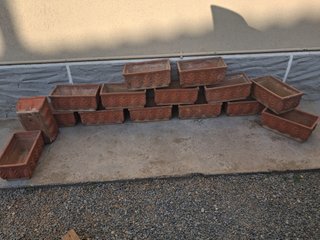 vaso vasi in terracotta