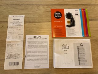 Casi nuevo.  Cafetera Krups Dolce Gusto Piccolo XS