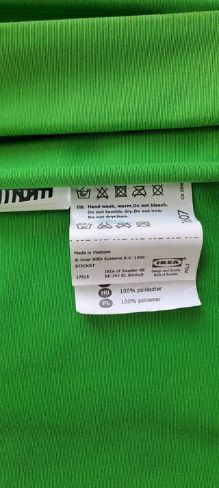 4 Organizadores Cama IKEA STICKAT Verde